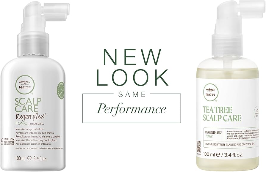 Paul Mitchell Tea Tree Scalp Care Anti-Thinning Regeniplex Tonic 100ml Trio NEW