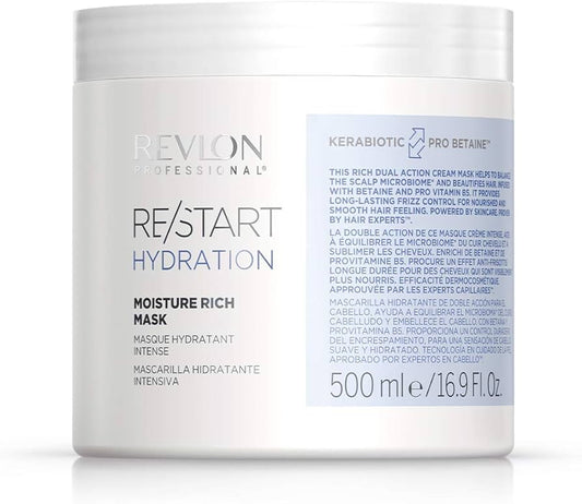 Revlon Re/Start Hydration Moisture Rich Mask 500ml - Salon Warehouse