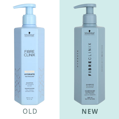 Schwarzkopf Professional Fibre Clinix Hydrate Shampoo 300ml & Conditioner 250ml Duo