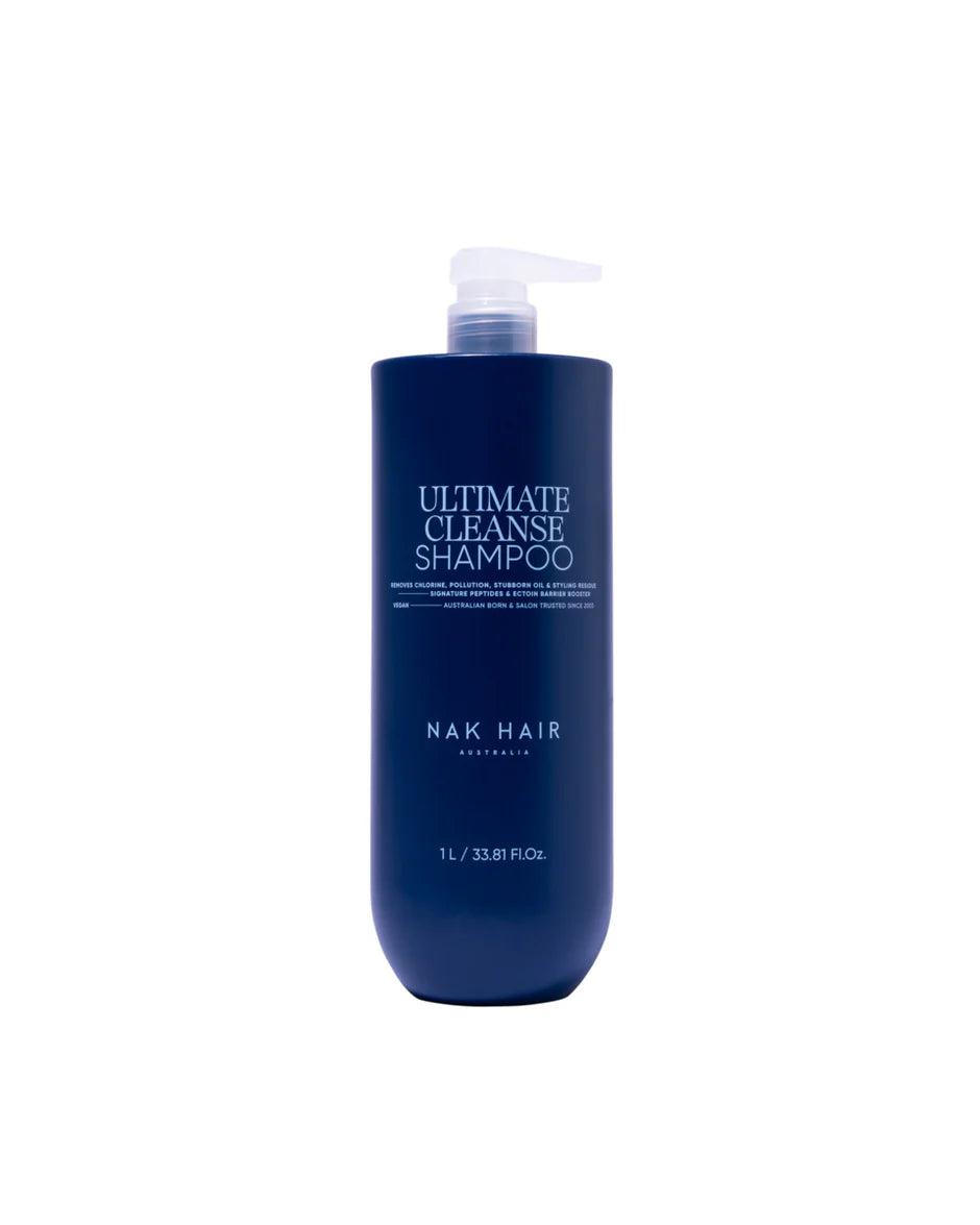 NAK Signature Ultimate Cleanse Shampoo 1000ml NEW