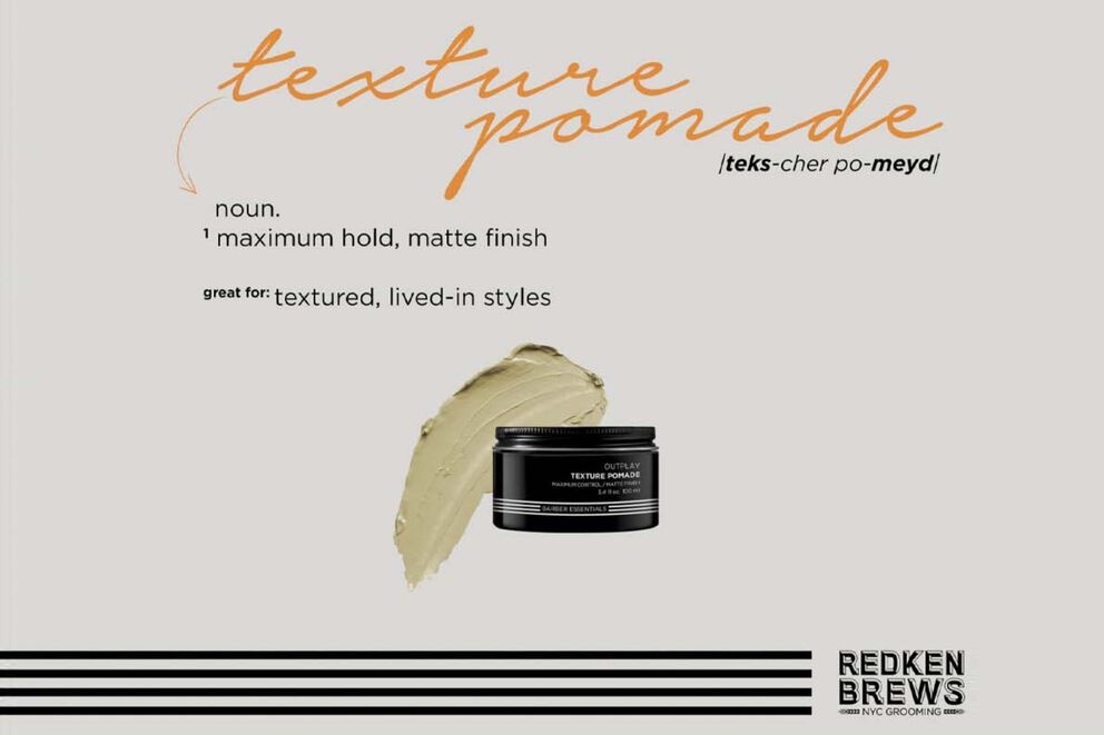 Redken Brews Outplay Texture Pomade 100ml Trio