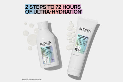 Redken Acidic Bonding Concentrate Shampoo 300ml, Conditioner 300ml & 5-Minute Mask 250ml Trio