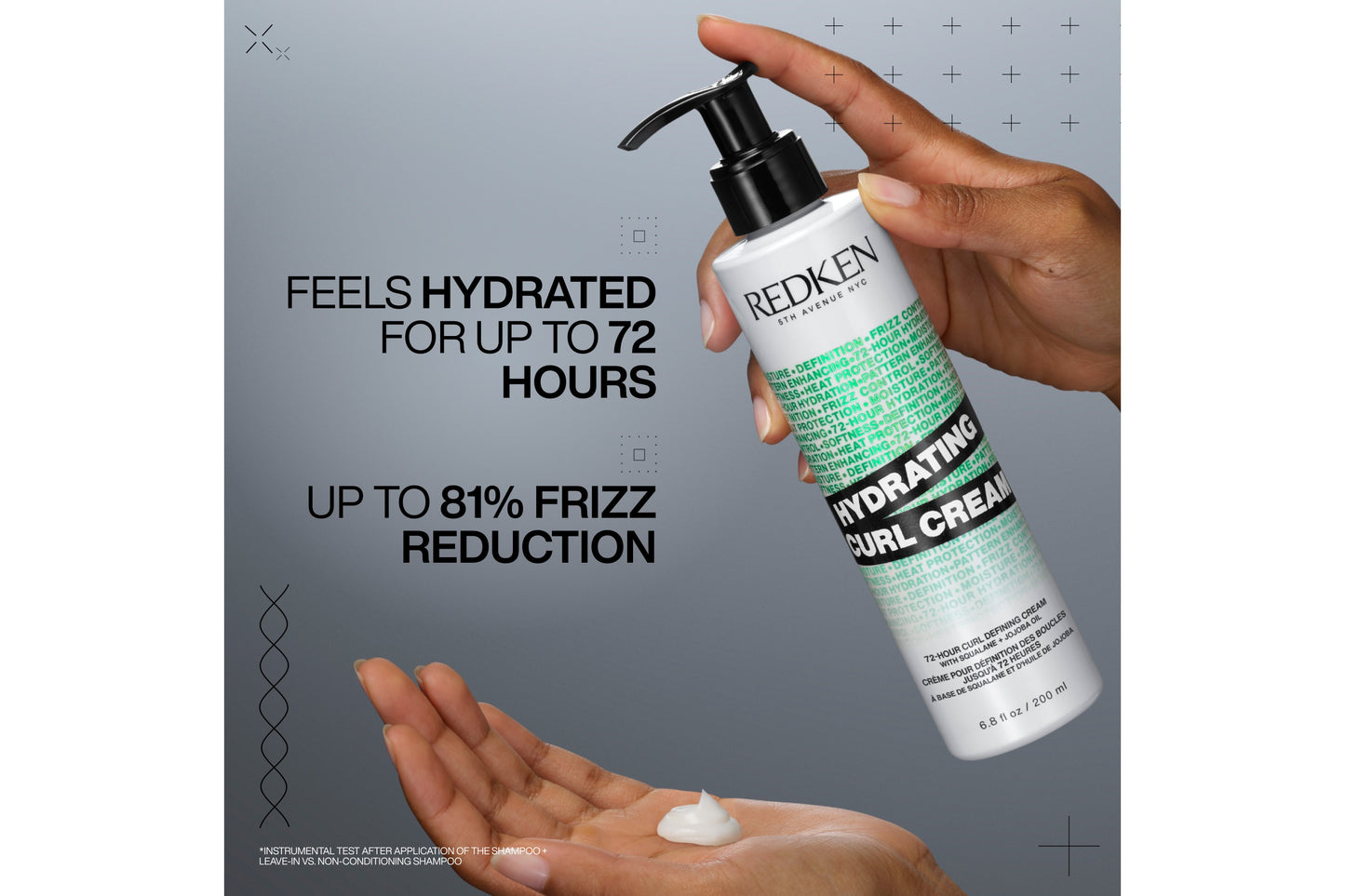 Redken Hydrating Curl Cream 200mL Trio