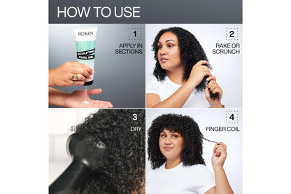 Redken Sculpt Curl Gel 250mL Trio