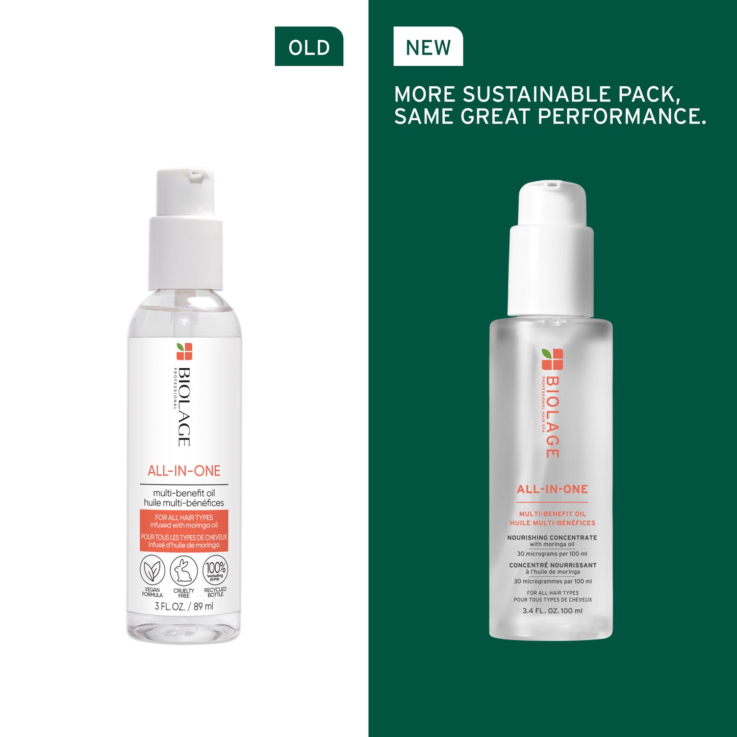 Matrix Biolage All-In-One Multi-Benefit Oil 100ml NEW