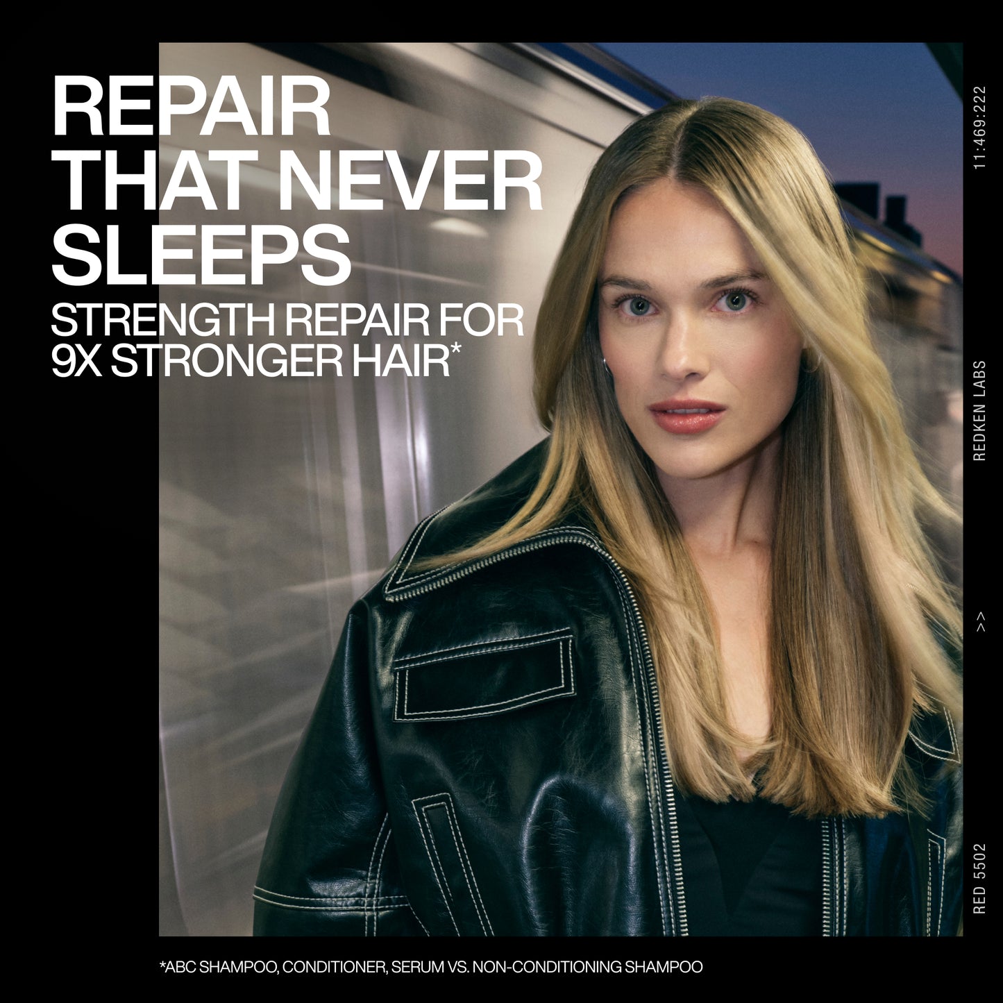 Redken Acidic Bonding Concentrate Shampoo 300ml, Conditioner 300ml & 24/7 Night and Day Serum 100ml Trio