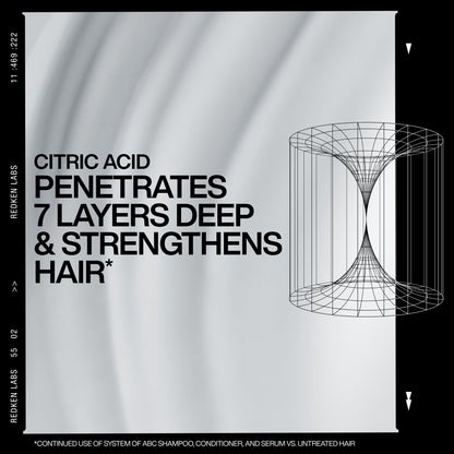 Redken Acidic Bonding Concentrate Shampoo 300ml, Conditioner 300ml & 24/7 Night and Day Serum 100ml Trio