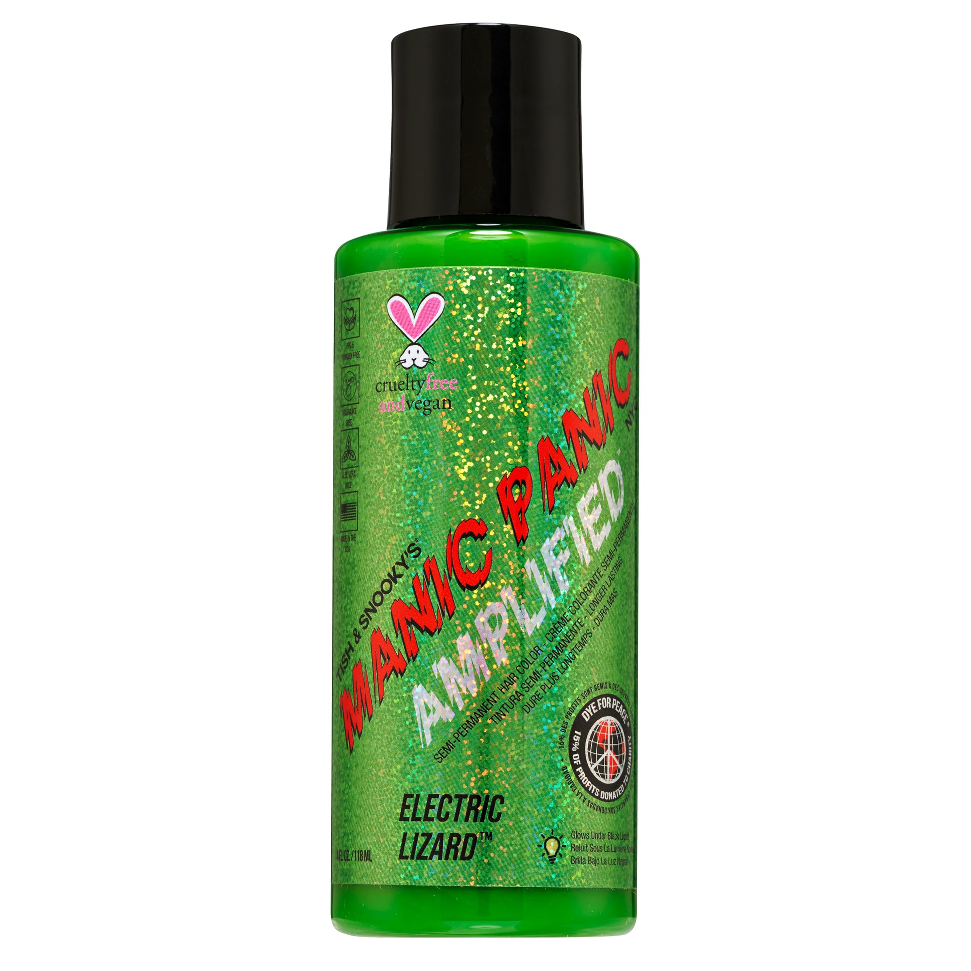 Manic Panic Electric Lizard Amplified Bottle 118ml