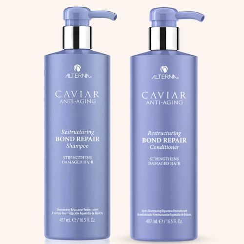 Alterna Caviar Restructuring Bond Repair Shampoo & Conditioner 488ml Duo - Salon Warehouse