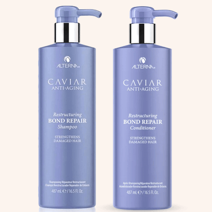 Alterna Caviar Restructuring Bond Repair Shampoo & Conditioner 488ml Duo - Salon Warehouse