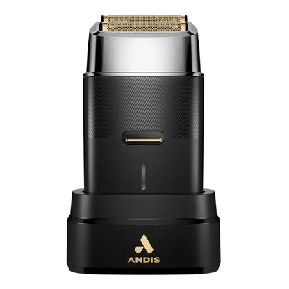 ANDIS ProFoil Plus II Titanium Foil Shaver, Cord/Cordless TS3 - Black Chrome