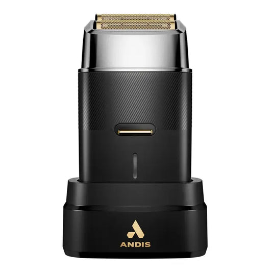 ANDIS ProFoil Plus II Titanium Foil Shaver, Cord/Cordless TS3 - Black Chrome