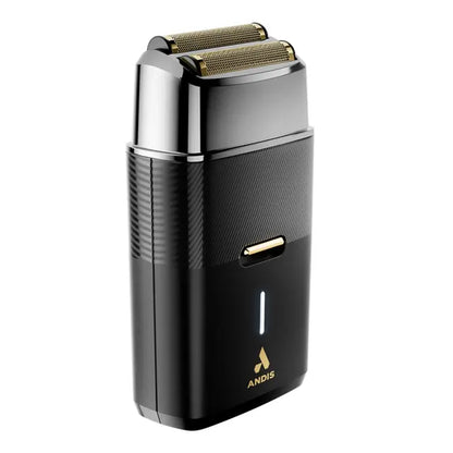 ANDIS ProFoil Plus II Titanium Foil Shaver, Cord/Cordless TS3 - Black Chrome