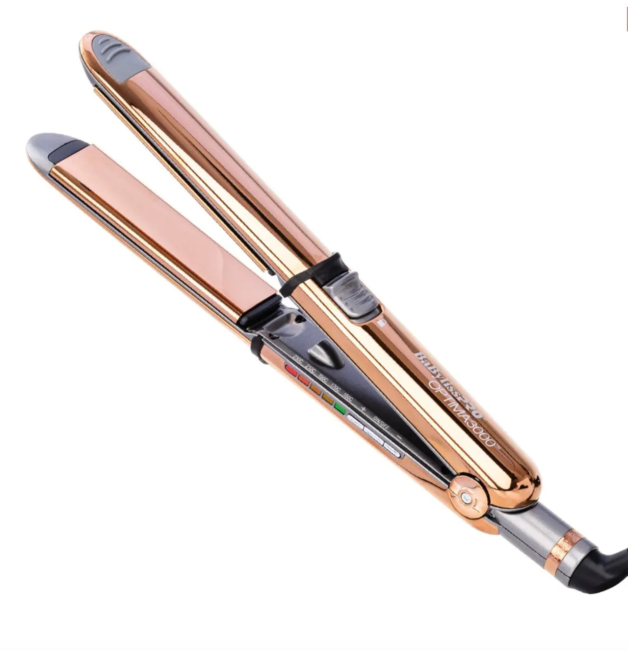 BaBylissPRO Optima 3000 Straightener Rose Gold 32mm - Salon Warehouse