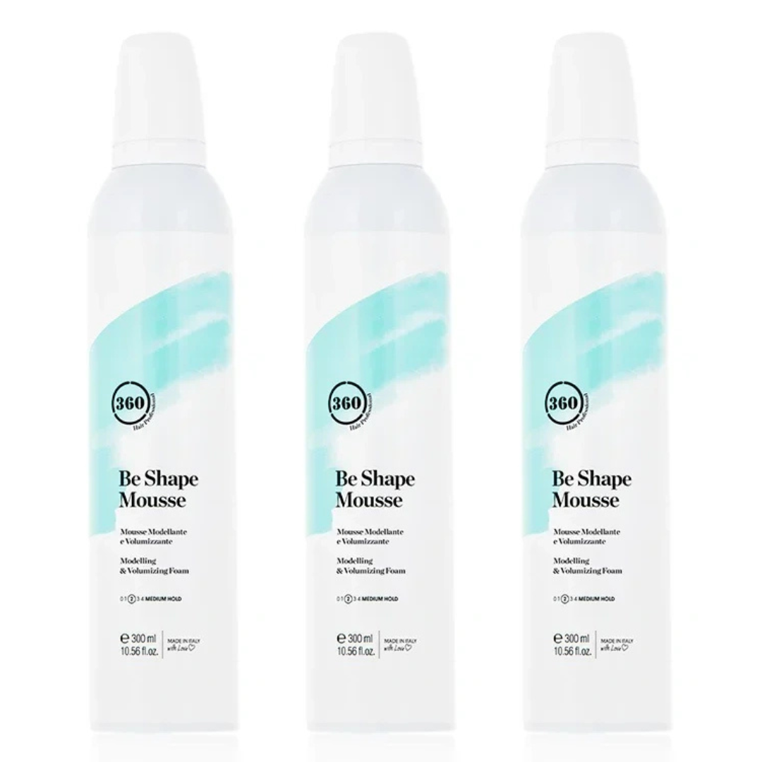 360 Be Shape Mousse 300ml Trio