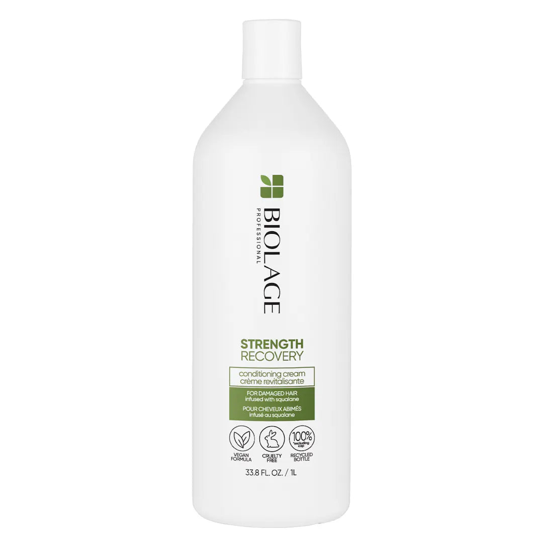 Biolage Strength Recovery Conditioning Cream 1000ml - Salon Warehouse