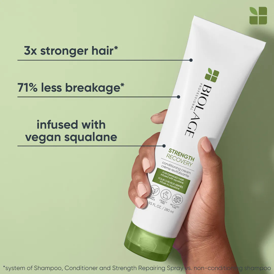 Biolage Strength Recovery Conditioning Cream 1000ml - Salon Warehouse