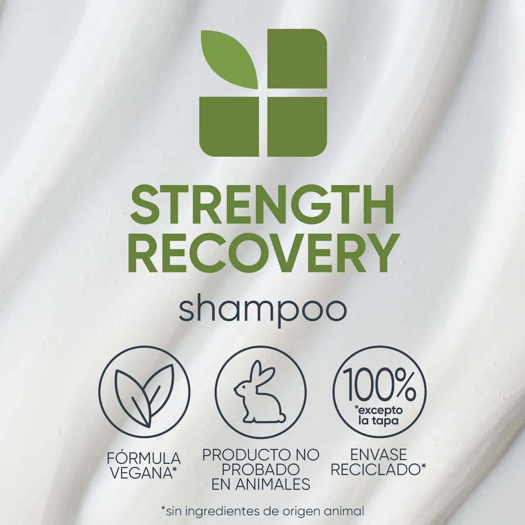 Biolage Strength Recovery Shampoo 1000ml - Salon Warehouse