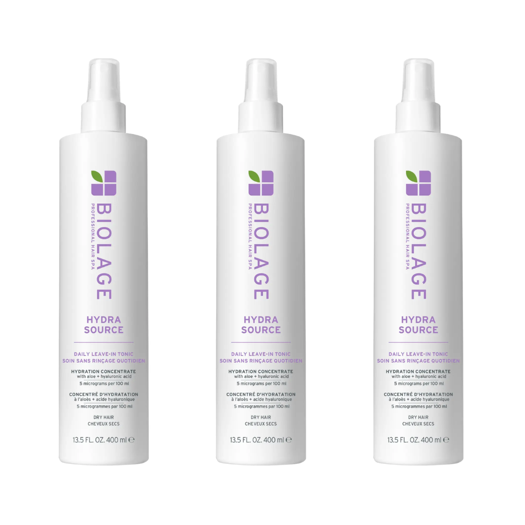 Matrix Biolage Hydrasource Leave In 400ml Trio NEW