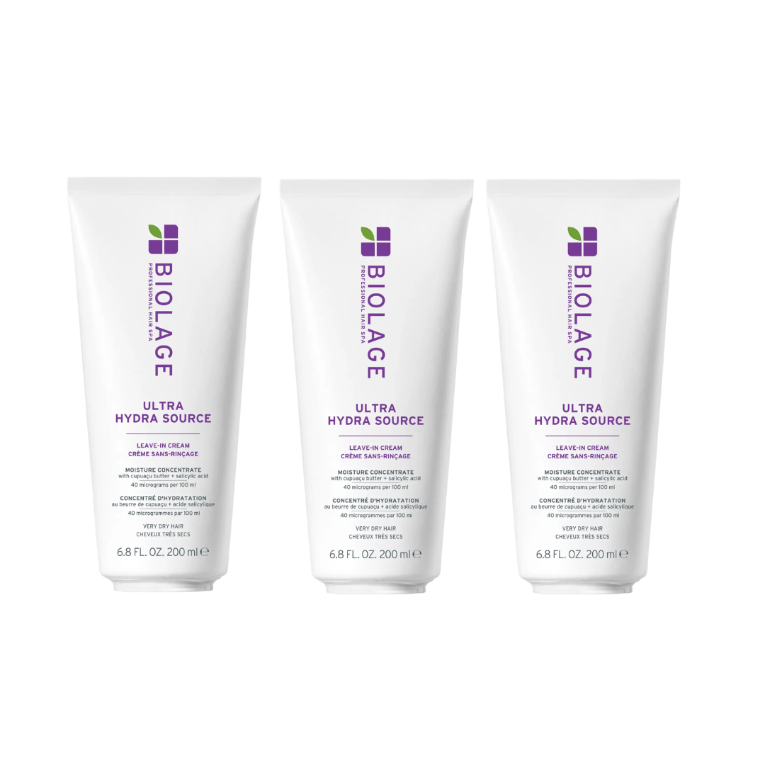 Matrix Biolage Hydrasource Daily Leave In Cream 200ml Trio NEW