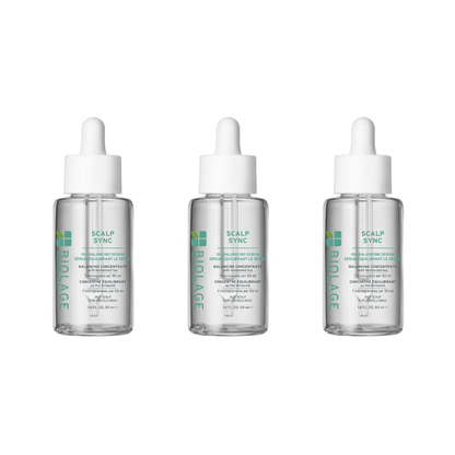 Matrix Biolage ScalpSync Oil Balancing Serum 50ml Trio NEW