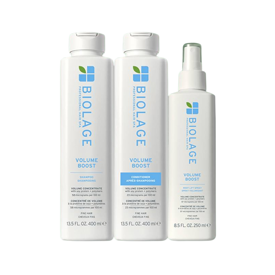 Matrix Biolage Volume Boost Shampoo 400ml, Conditioner 400ml & Root Lift Spray 250ml Trio NEW