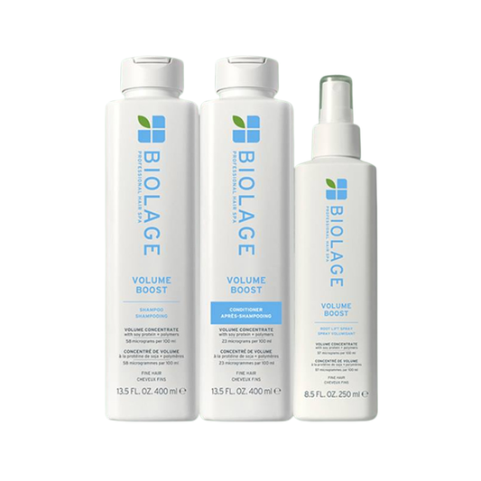 Matrix Biolage Volume Boost Shampoo 400ml, Conditioner 400ml & Root Lift Spray 250ml Trio NEW