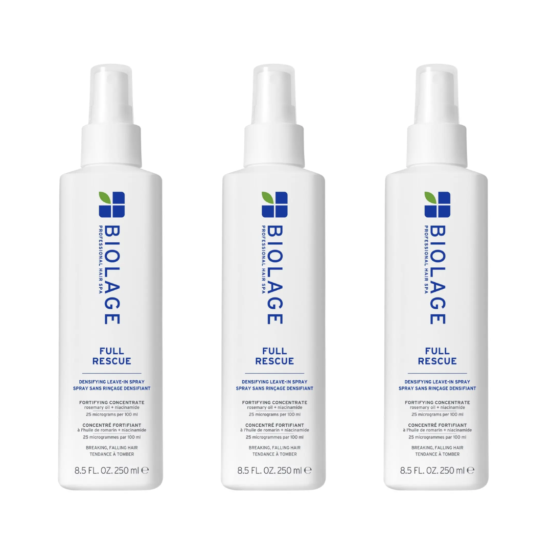 Matrix Biolage Full Rescue Densifying Leave-In Spray 250ml Trio NEW
