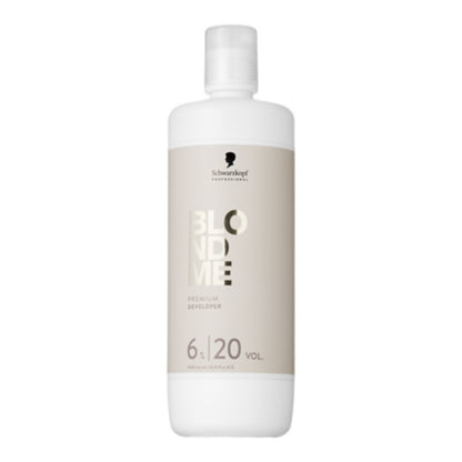 Schwarzkopf Professional Blondme NEW Premium Oil Developer 6% - 20Vol 1000ml and NEW Clay lightener 350g
