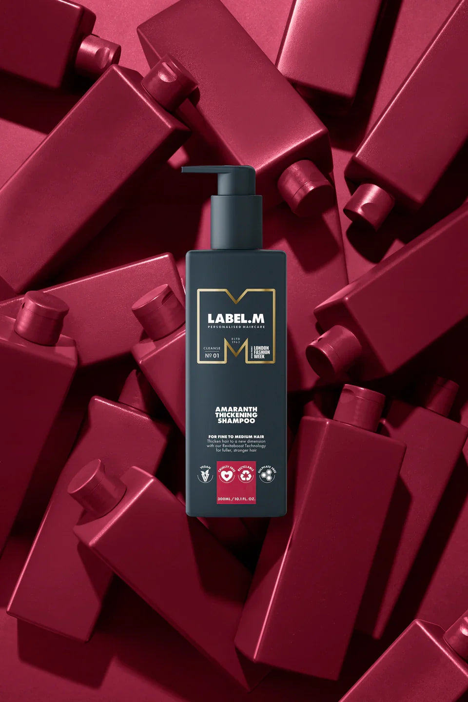 LABEL.M Amaranth Thickening Shampoo 300ml