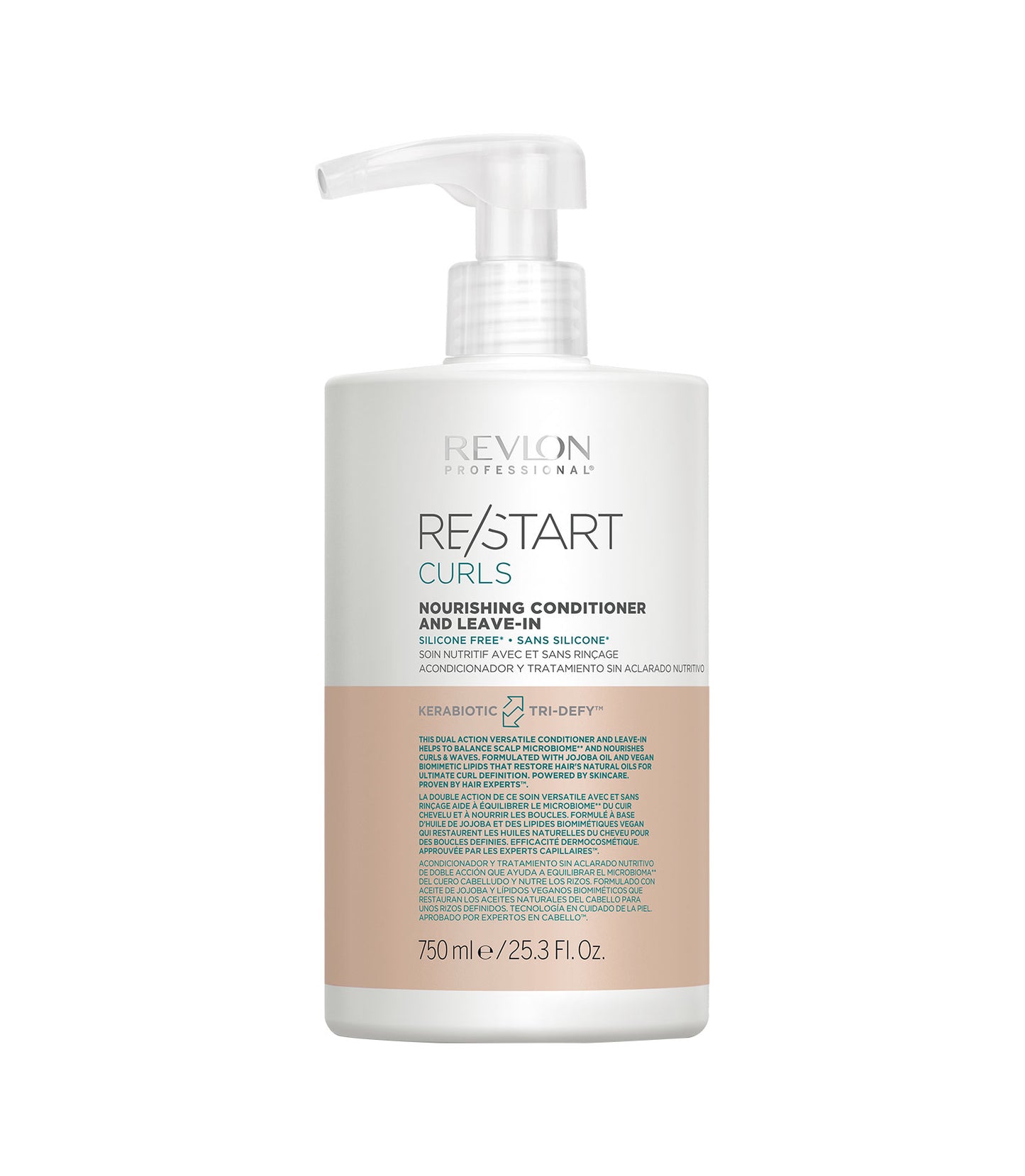 Revlon Re/Start Curls Nourishing Cleanser 1000ml & Leave-In Conditioner 750ml Duo - Salon Warehouse