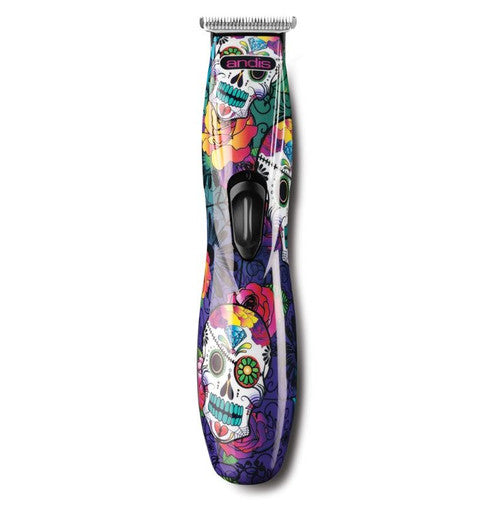 ANDIS Slimline Ion Cord/Cordless Trimmer - Sugar Skull Design