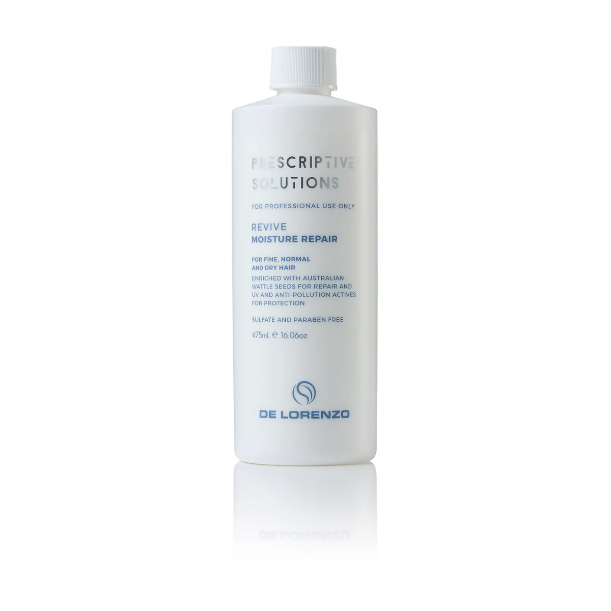 Prescriptive Solution De Lorenzo Prescriptive Solutions Revive Moisture Repair 475ml - Salon ...