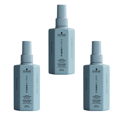 Schwarzkopf Professional Fibre Clinix Hydrate Spray Conditioner 200ml Trio