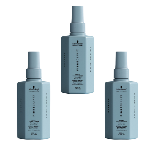 Schwarzkopf Professional Fibre Clinix Hydrate Spray Conditioner 200ml Trio