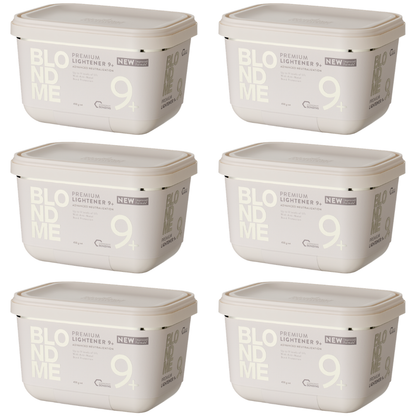 Schwarzkopf Professional Blondme NEW Premium Lightener 9+ Bleach 450g 6 Pack Bundle