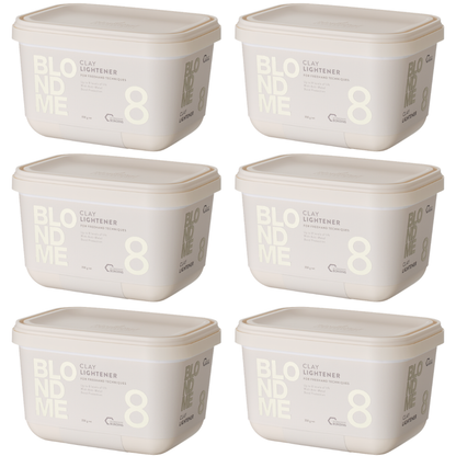 Schwarzkopf Professional BlondMe NEW Clay lightener 350g 6 Pack Bundle