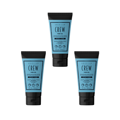 American Crew Fiber Gel 150ml Trio