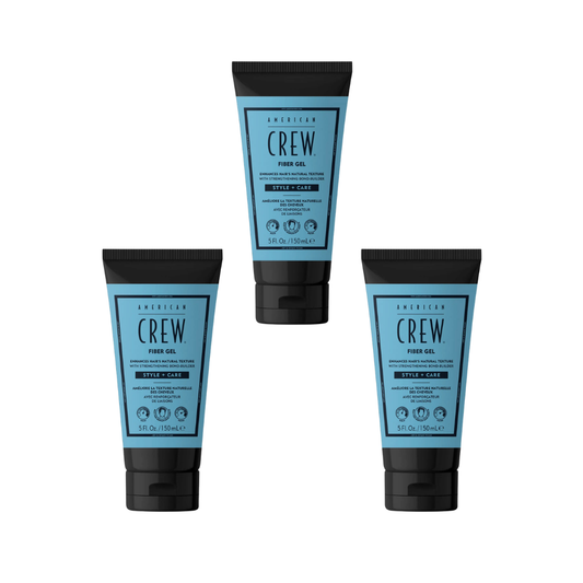 American Crew Fiber Gel 150ml Trio