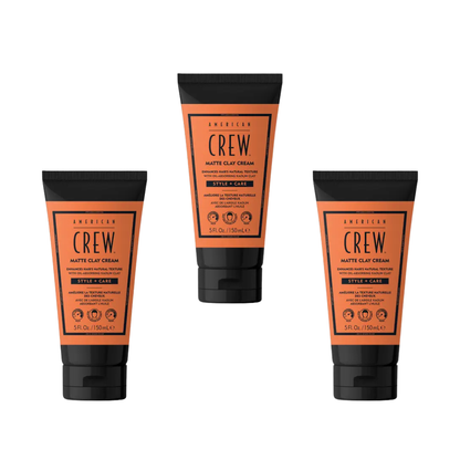 American Crew Matte Clay Cream 150ml Trio