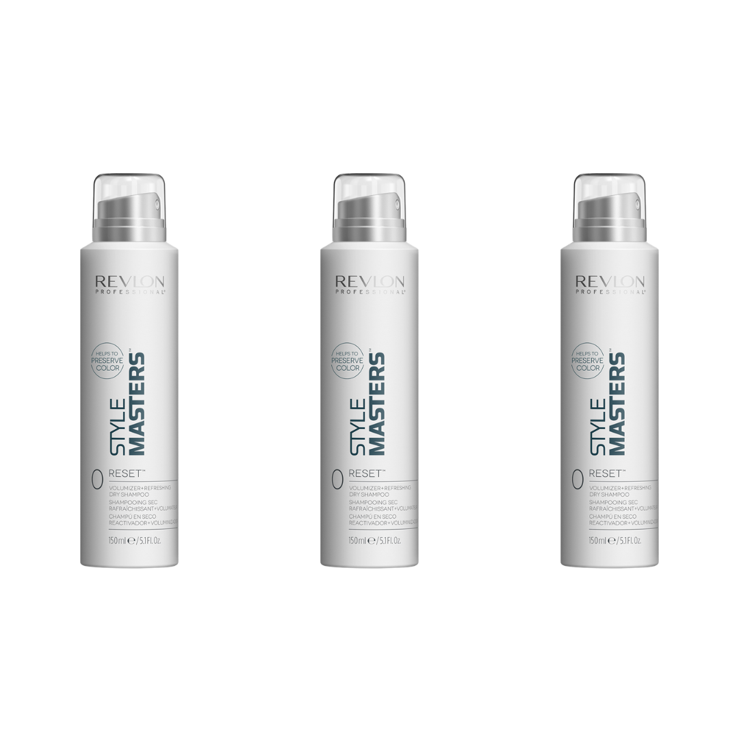 Revlon Style Masters Reset Dry Shampoo 150ml Trio