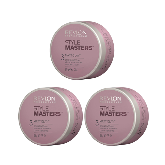 Revlon Style Masters Matt Clay 85g Trio