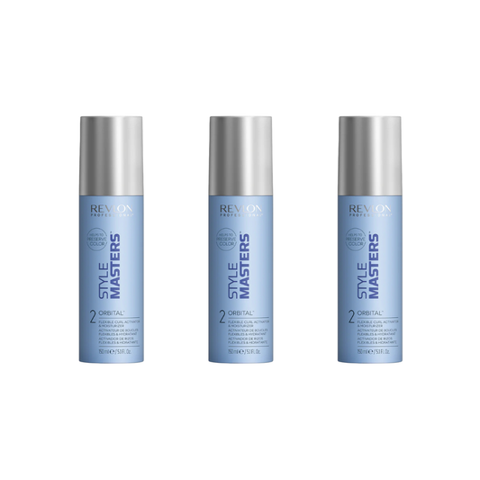 Revlon Style Masters Orbital Flexible Curl Activator & Moisturizer 150ml Trio