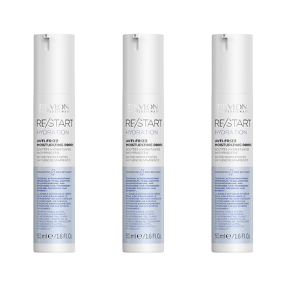 Revlon Re/Start Hydration Anti-Frizz Moisturising Drops 50ml Trio