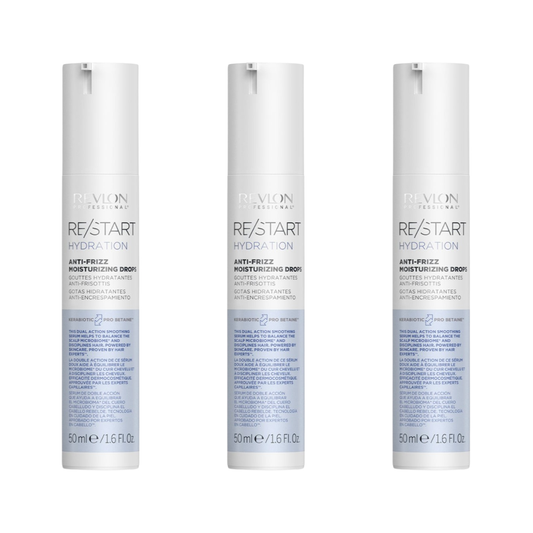 Revlon Re/Start Hydration Anti-Frizz Moisturising Drops 50ml Trio