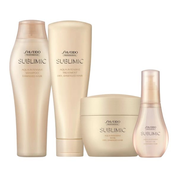 Shiseido Professional Sublimic Aqua Intensive Quad – Salon Warehouse