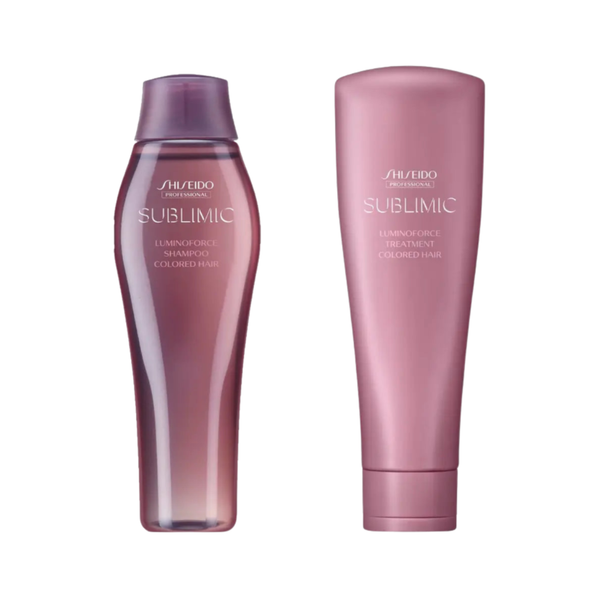 Shiseido Professional Sublimic Luminoforce Shampoo & Treatment