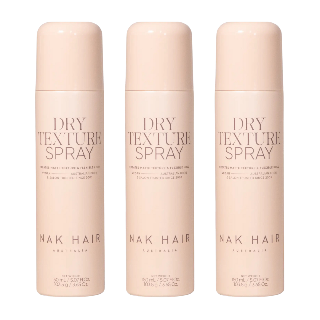 NAK Signature Dry Texture Spray 150g Trio