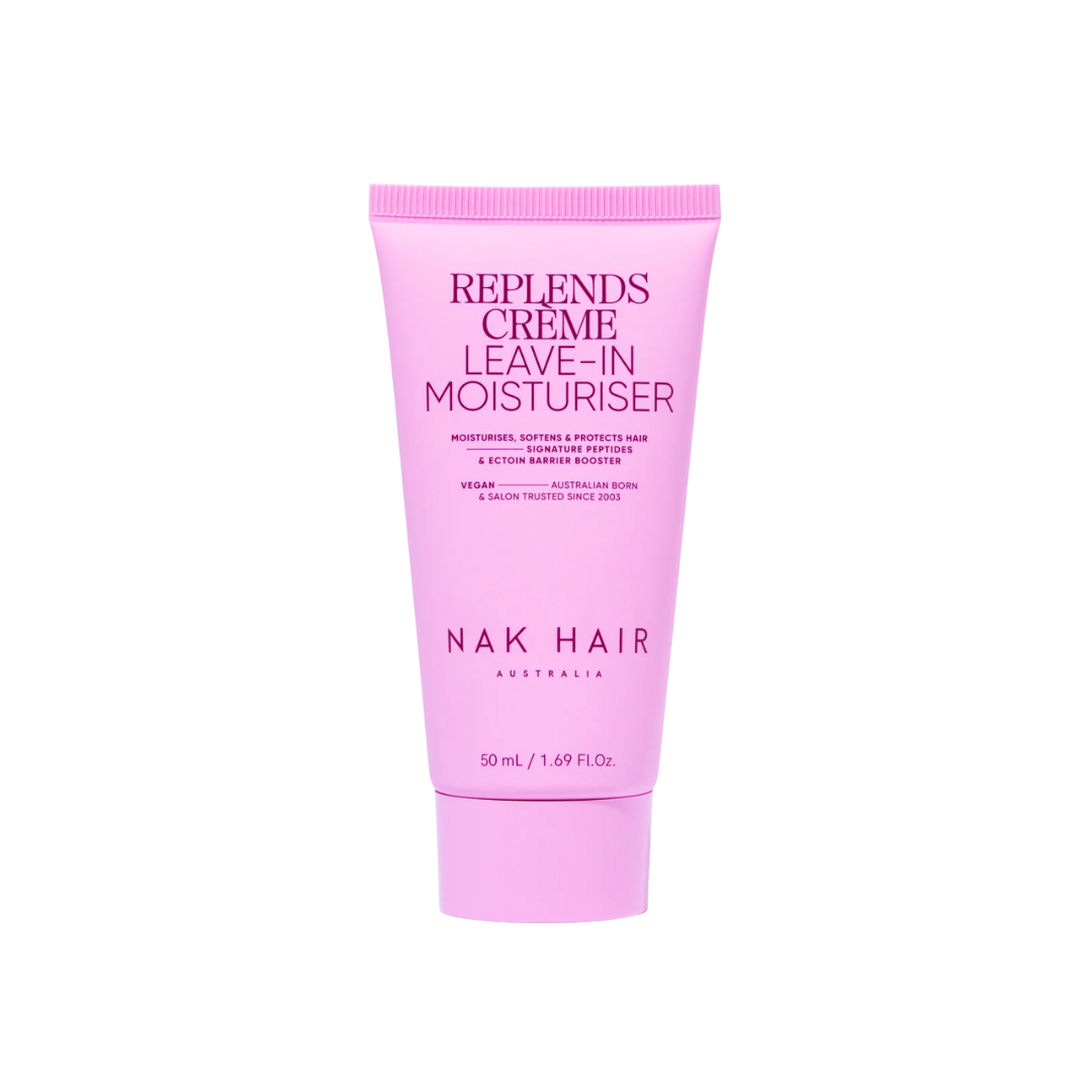 NAK Signature Replends Crème Leave in Moisturiser 50ml NEW