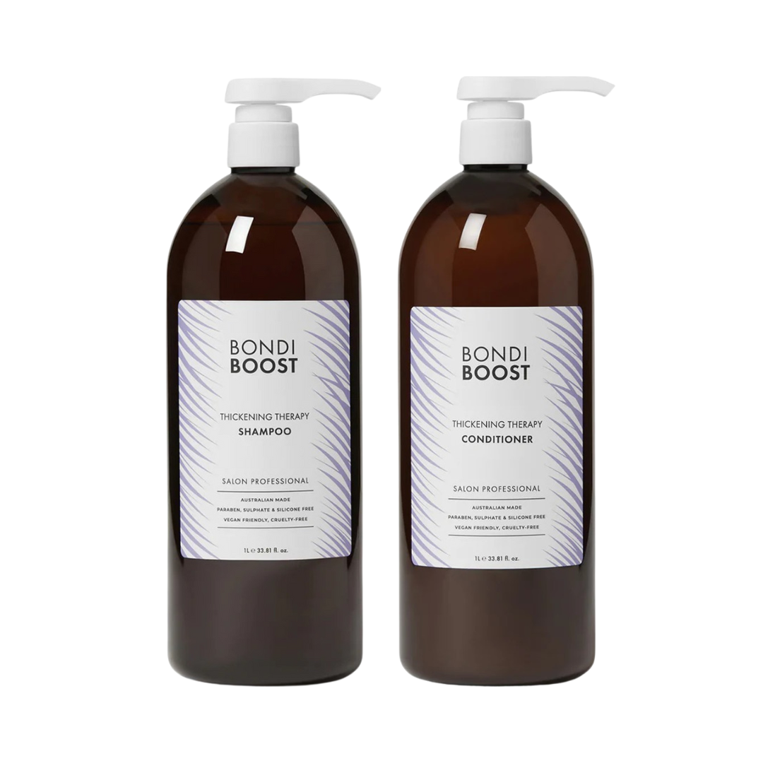 BondiBoost Thickening Shampoo & Conditioner Duo 1000ml